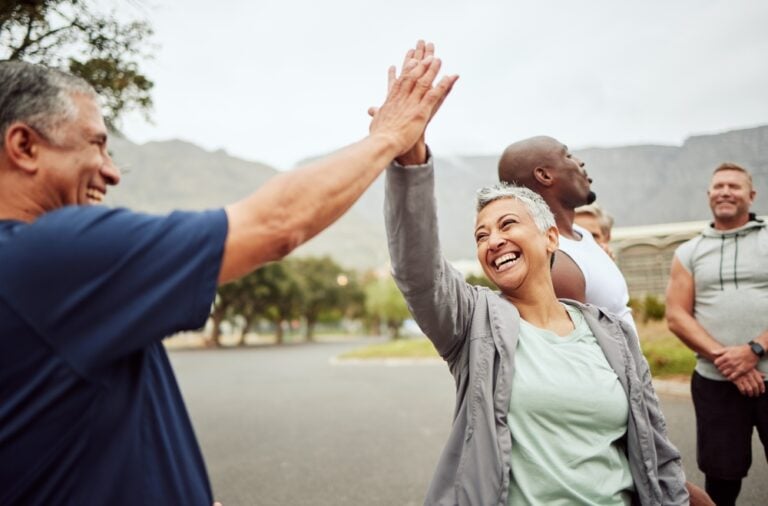 social driver of health - image of people exercising