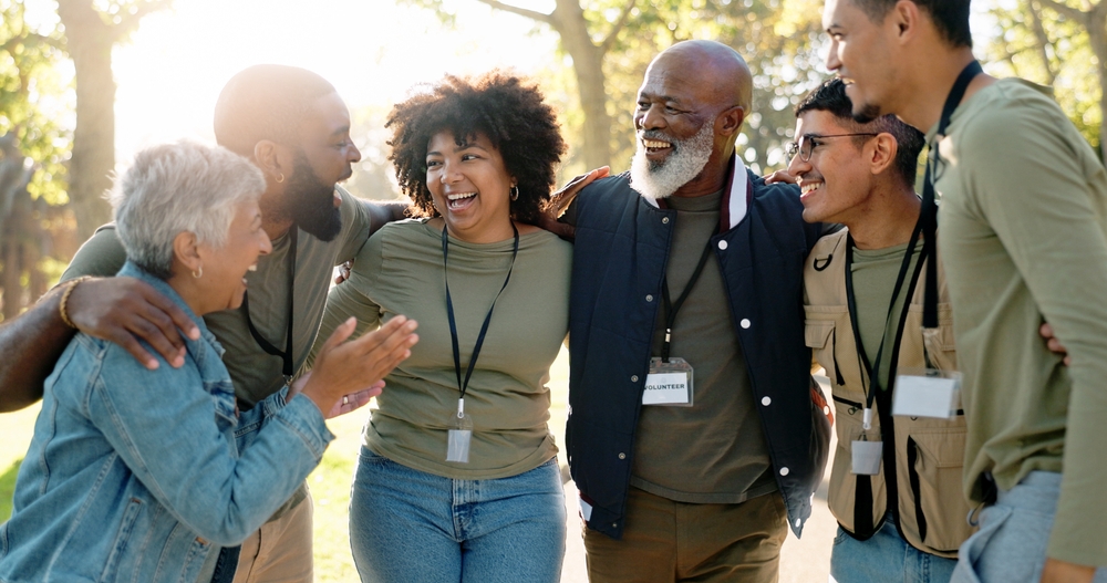what is case management software? Image of people smiling
